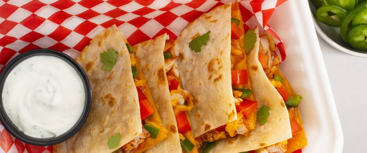 Chicken Tinga Quesadilla