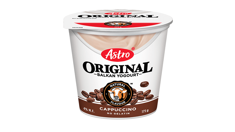 ASTRO ORIGINAL YOGOURT CAPPUCCINO SINGLE SERVE