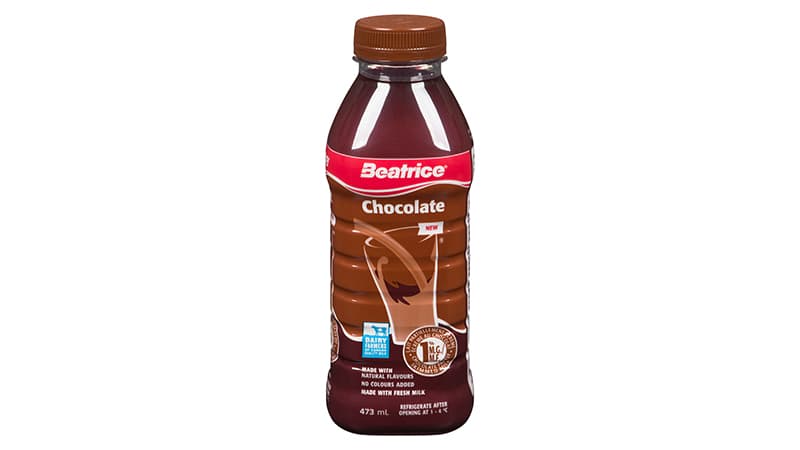 BEATRICE CHOCOLATE MILK BOTTLE