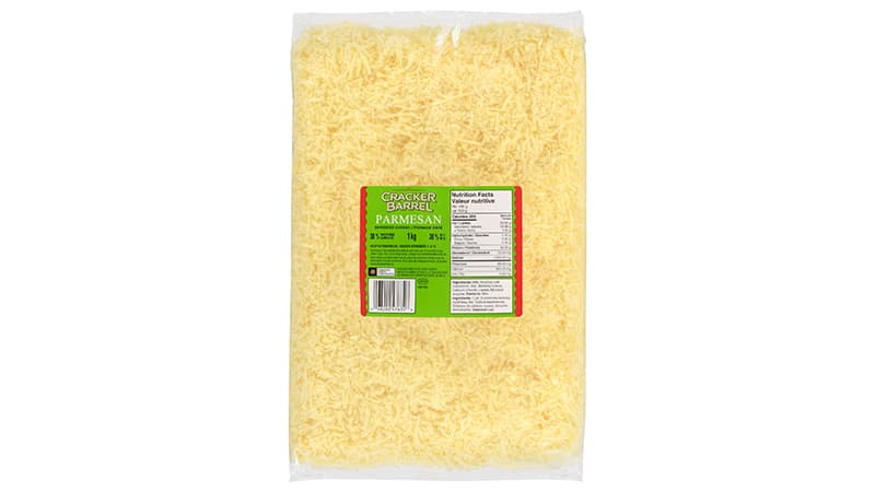 CRACKER BARREL PARMESAN CHEESE SHREDDED