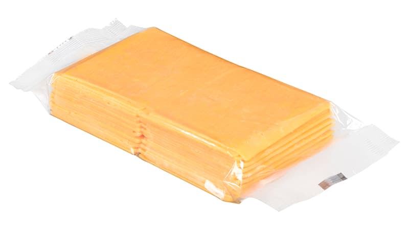 CRACKER BARREL MEDIUM CHEDDAR CHEESE SLICE (14G)